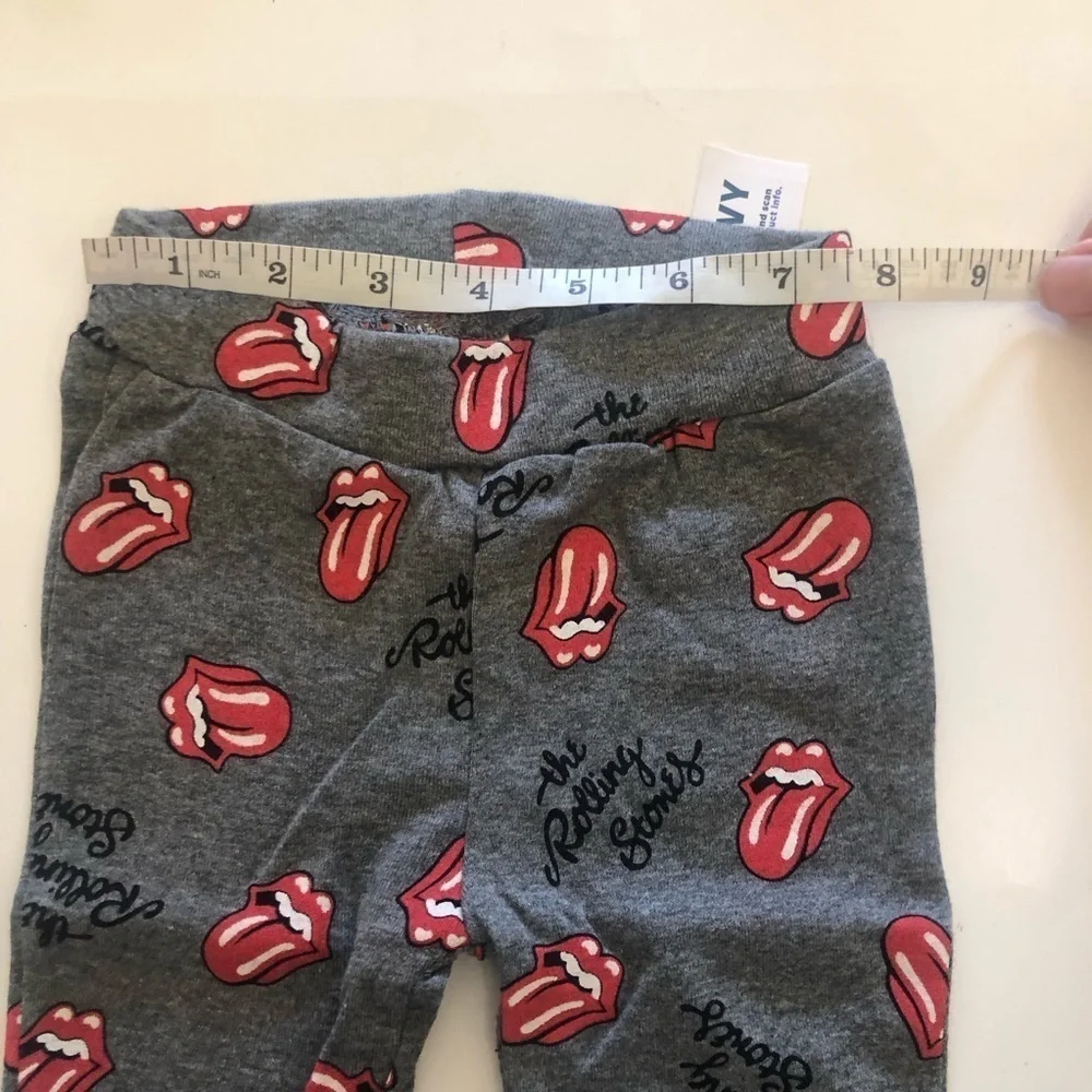Rolling Stones Old Navy Baby Bodysuit and Pants Set Size 6/12 M